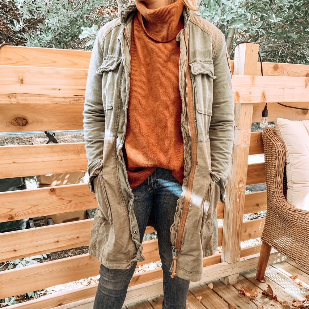 Free People Military Jacket